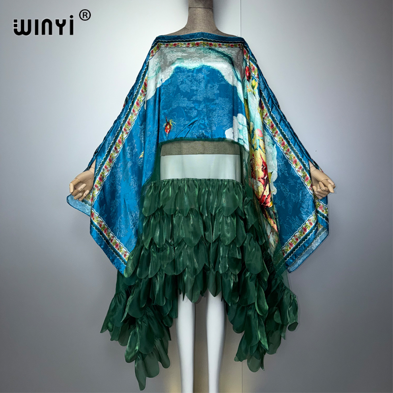 WINYI Boho beach Pleated slim  - Women'S Fashion Long Coat incelemesi ve fiyatı